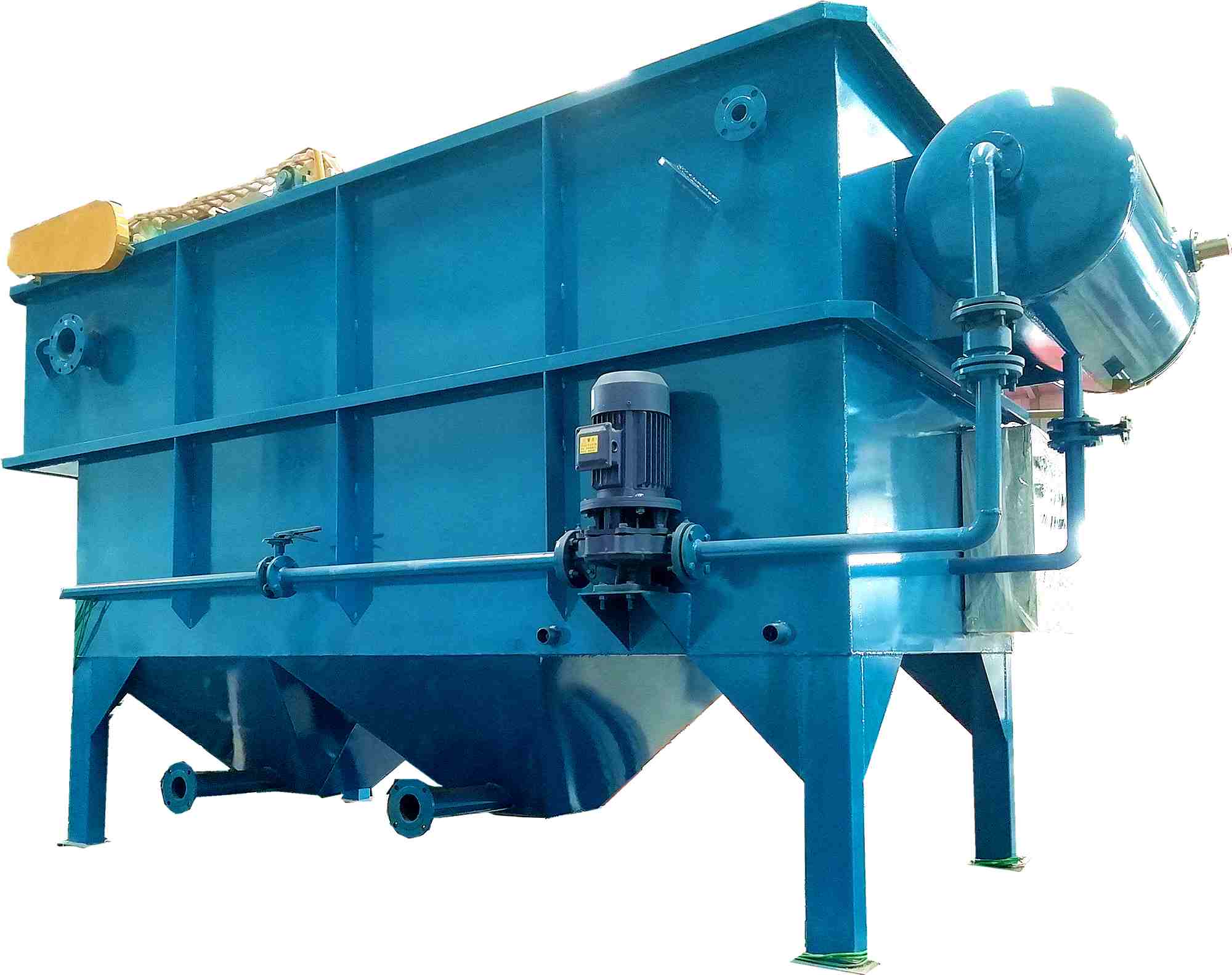 溶氣氣浮機運行過程中出現(xiàn)異常震動現(xiàn)象，2種方法幫你解決！2